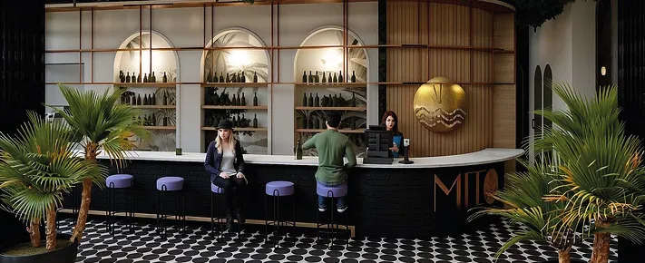 Mito Rooftop — Gastronómico · Bar y lounge en terraza
