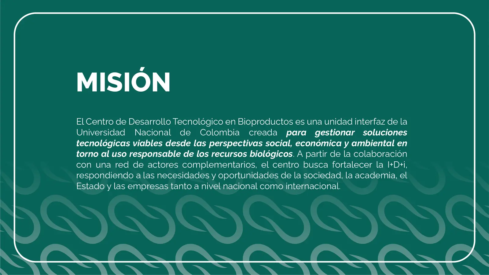 Bioenlace — mesa de trabajo 7
