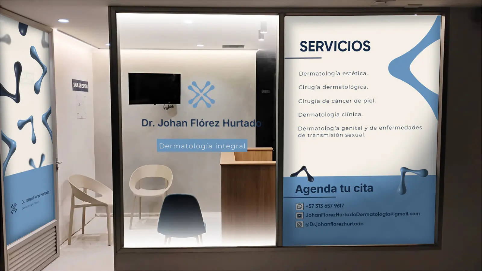 Dr. Johan Flórez Hurtado — Brand guideline · Dermatología integral